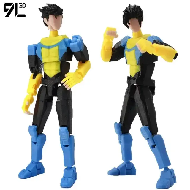 3D Printed Superhero Collectible Figure 1
