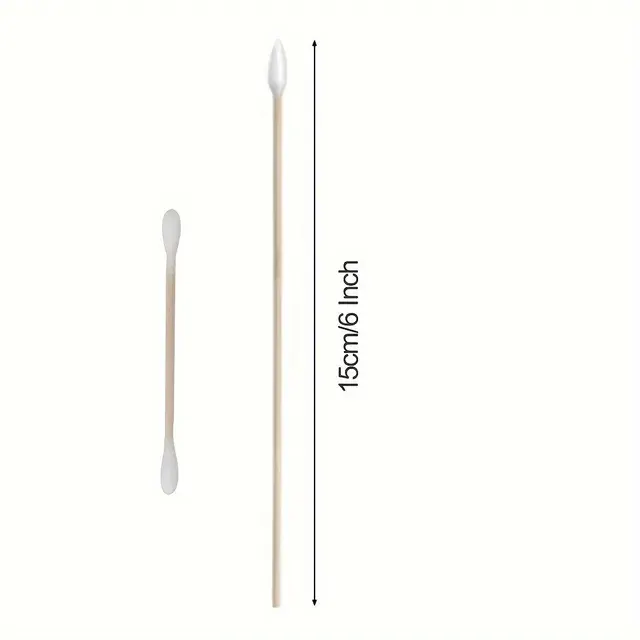 Precision Tip Wooden Cotton Swabs 4