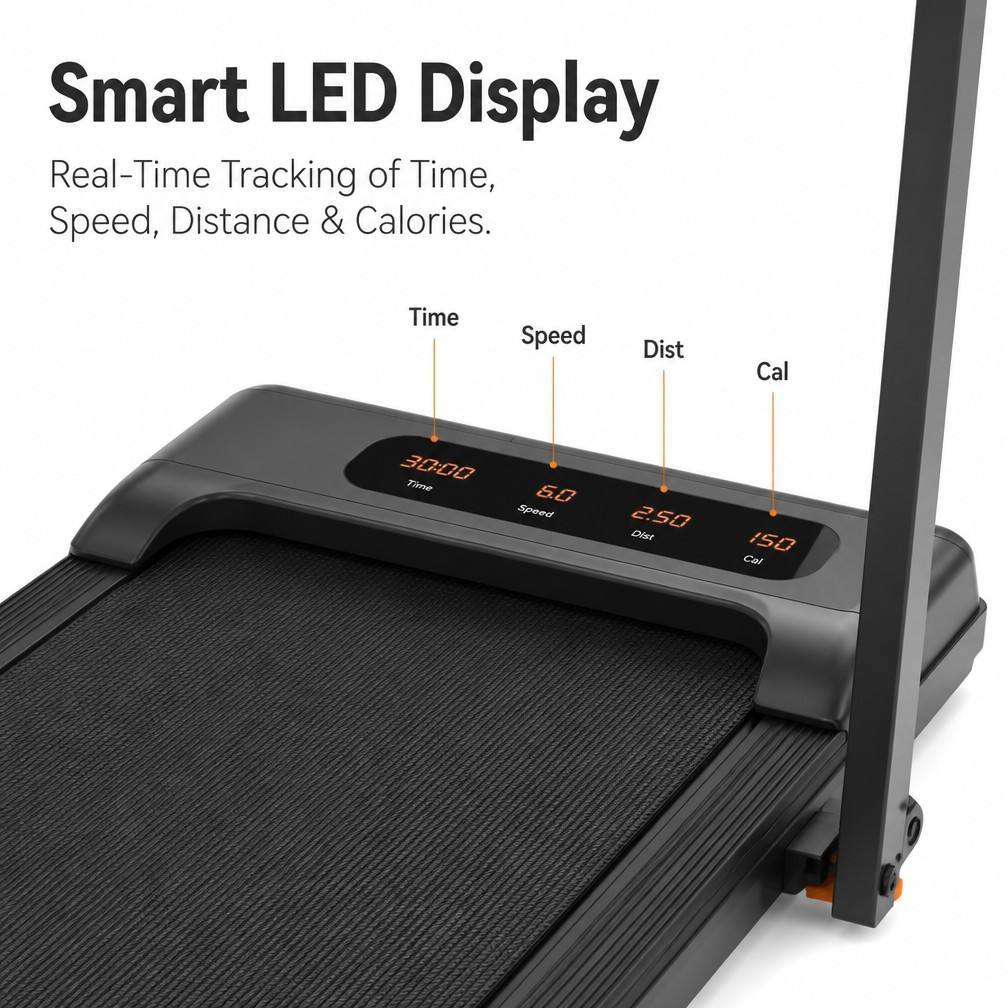 Electric Treadmill With LED Display 4