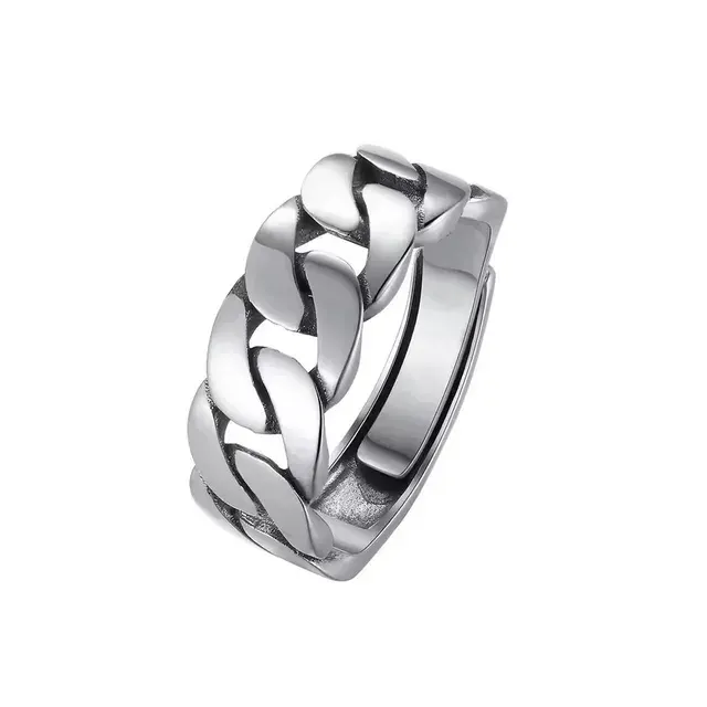 Adjustable Silver Ring 1