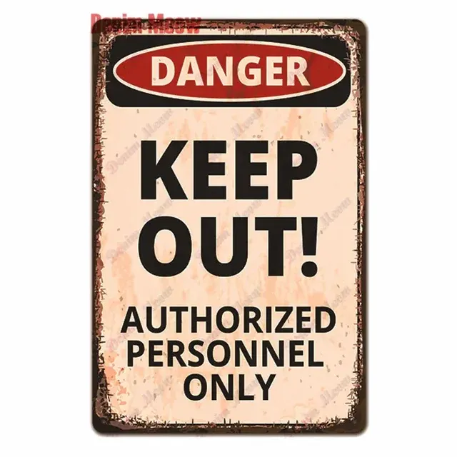 Vintage Metal Sign 4