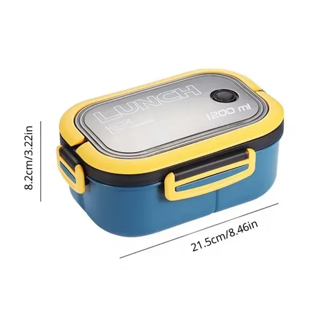 Leakproof Bento Lunch Box with Cutlery 1200ML 1