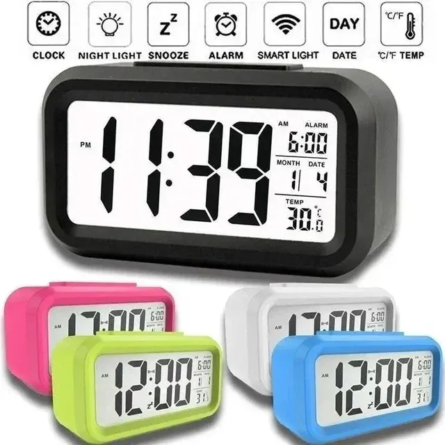LED Alarm Clock With Calendar 2