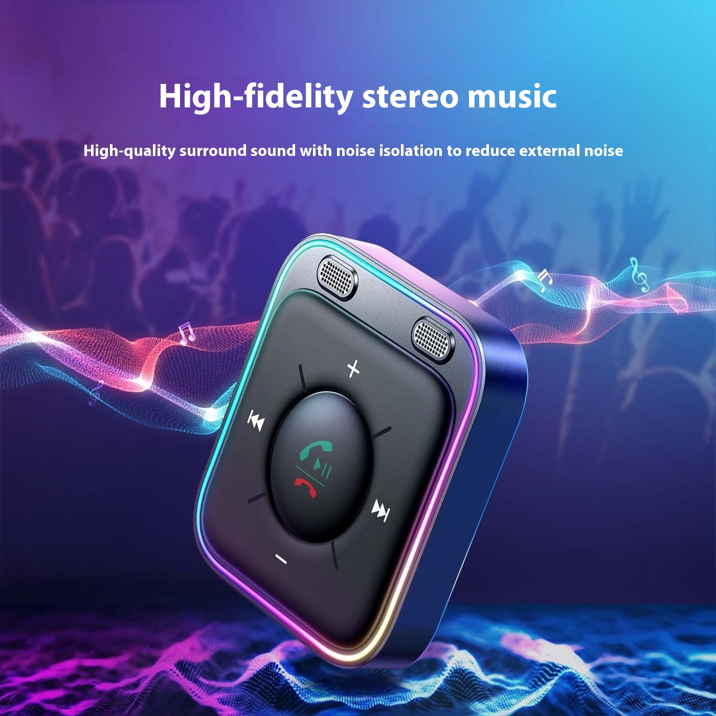 MP3 Player Music Audio Noise Reduction Adapter TF