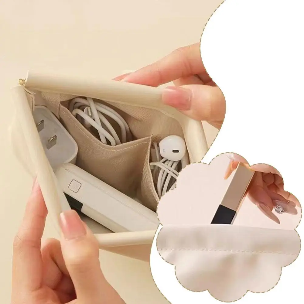 Automatische Geschlossene Geldbörse Tasche Mini PU Separate Kopfhörer 2