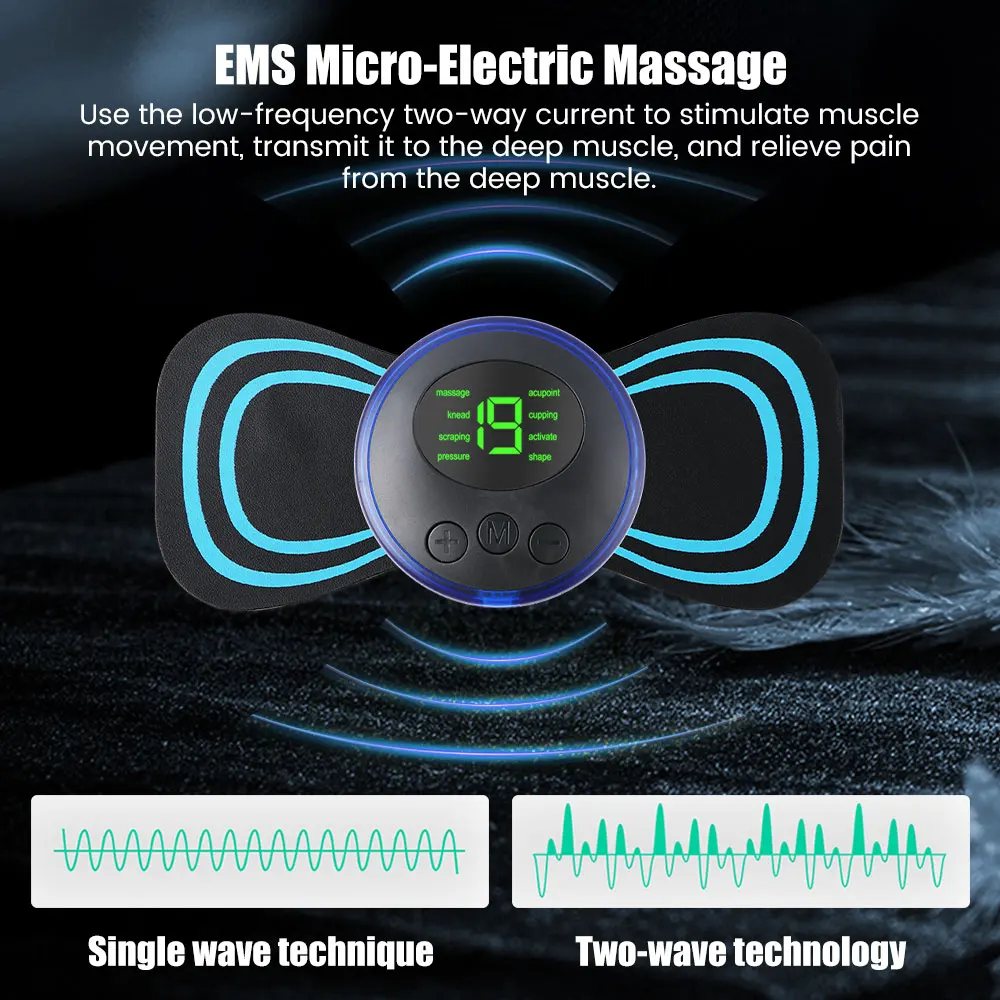 Tragbares Mini-EMS-Nackenmassagegerät Elektrischer Nackenstrecker zur Linderung von Zervikalen 3