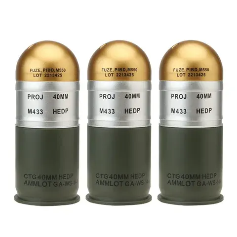 Taktische M433 HEDP 40mm Dummy Granate Modell Sicherheit