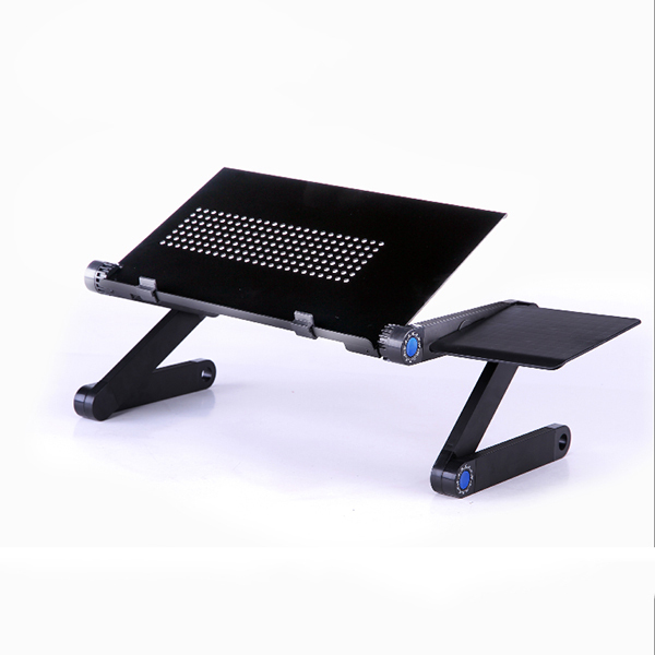 Portable Aluminum Laptop Stand Adjustable Folding Desk With