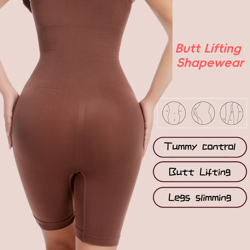Seamless Spandex Shapewear Bodysuit 2