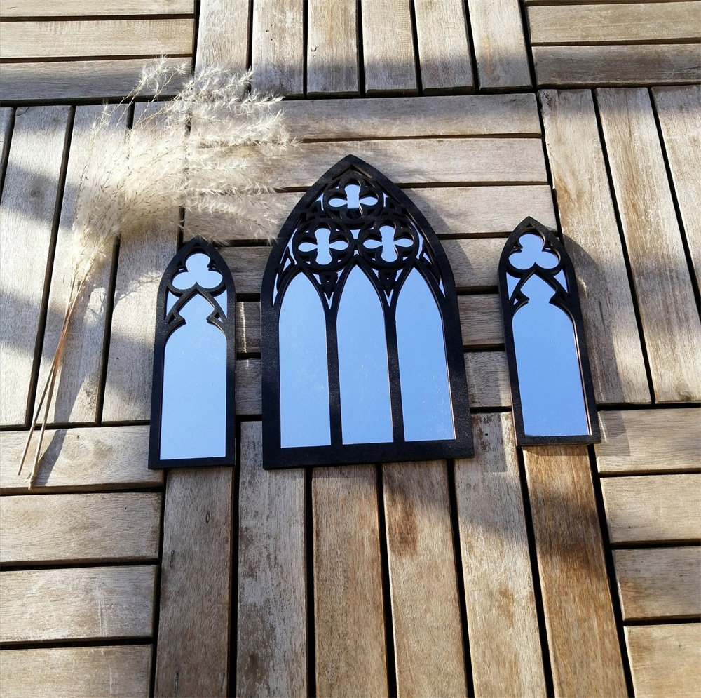 Gothic Cathedral Vintage Wall Mirror 4