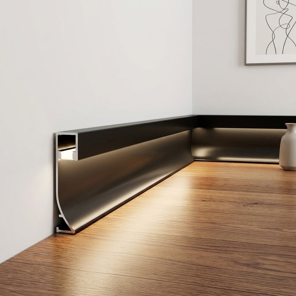 Aluminum Alloy LED Skirting Board