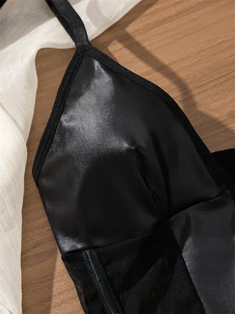 Faux Leather Bodysuit 4