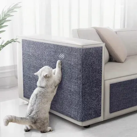 8-teiliger Couch-Kratzschutz für Katzen