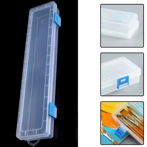1Pc Weiß Lagerung Box 33x7x3 5 cm Für