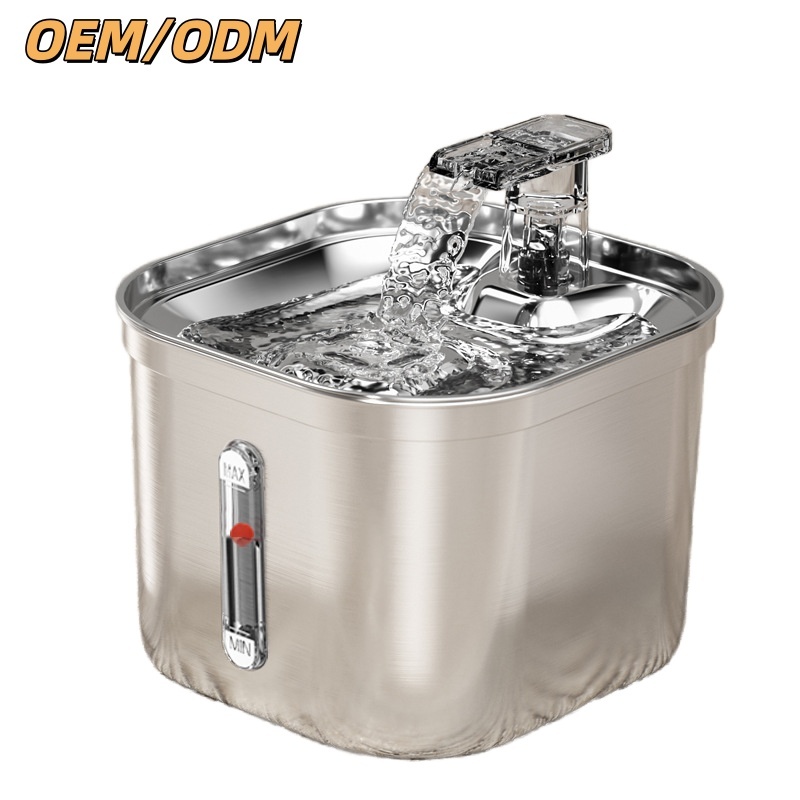 AUMANN Automatic Pet Water Fountain for Cats Dogs-Charge 4