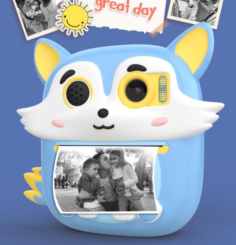 Instant Print Kids Camera with Photo Paper 3