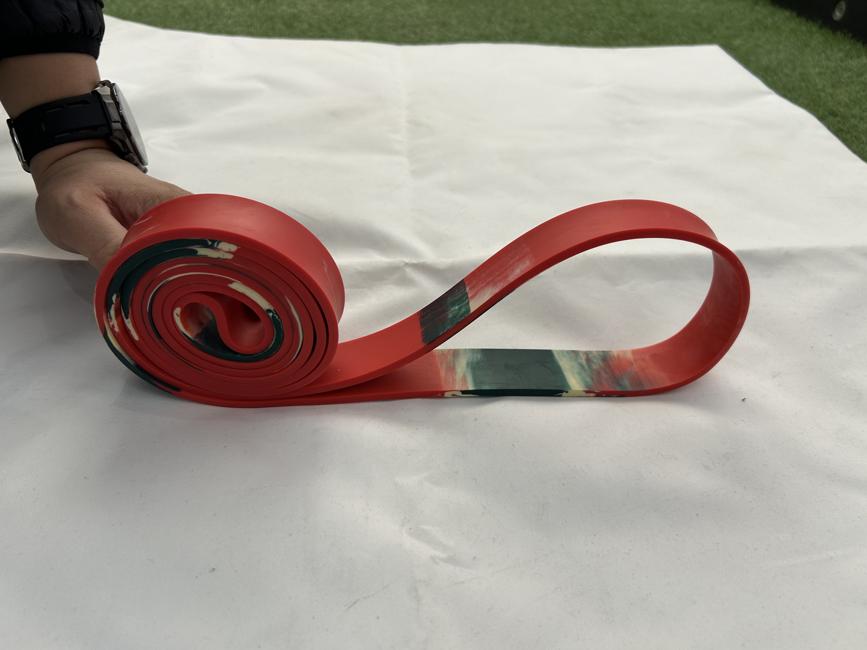 Latex Resistance Loop Exercise Bands-Non-slip Elastic 5-Level Tension 4