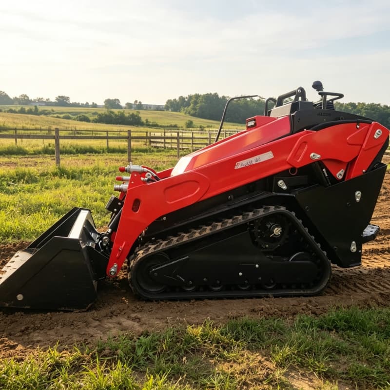 Compact Diesel Mini Skid Steer Loader 2