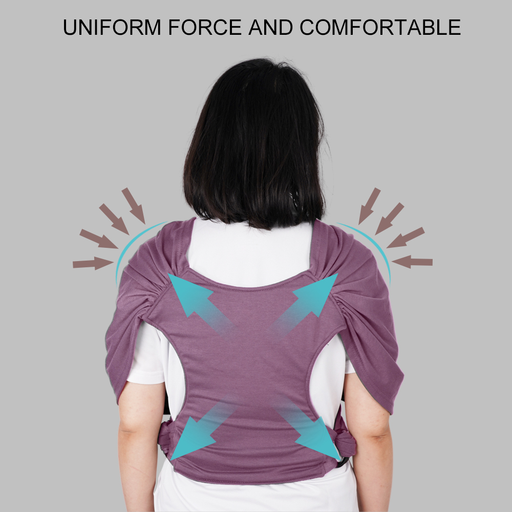 Lightweight Solid Color Baby Wrap Carrier 3