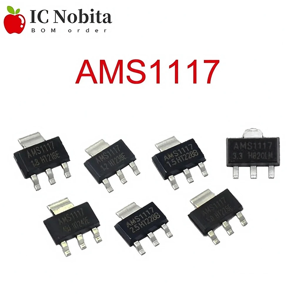 20PCS AMS1117 1 2 V 5 8 3