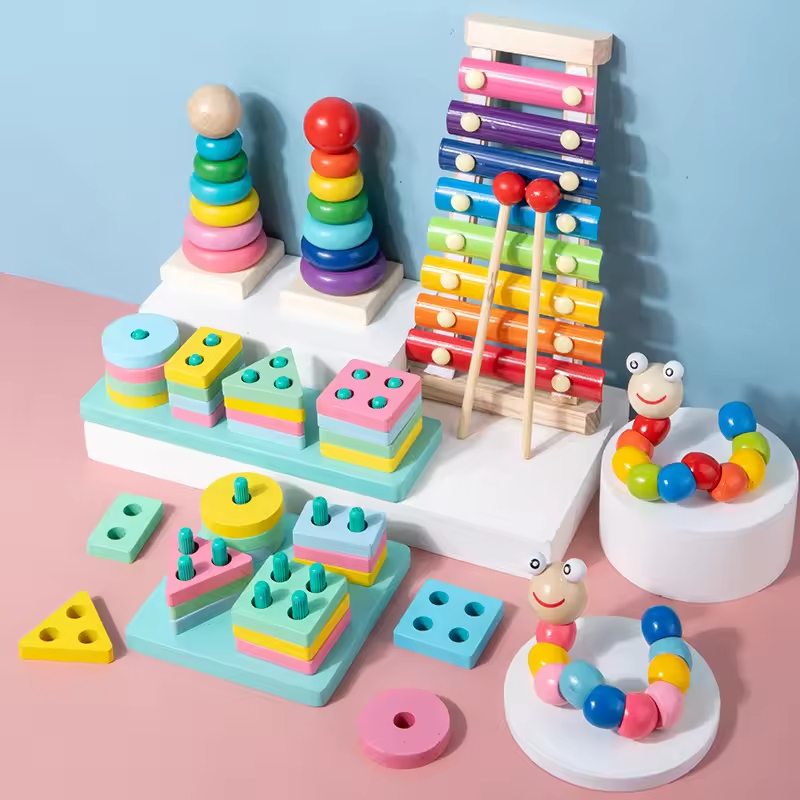 Multi-Style Montessori Wooden Learning Toy 2