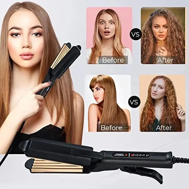 Electric Curling Wand with Ceramic Plate 2