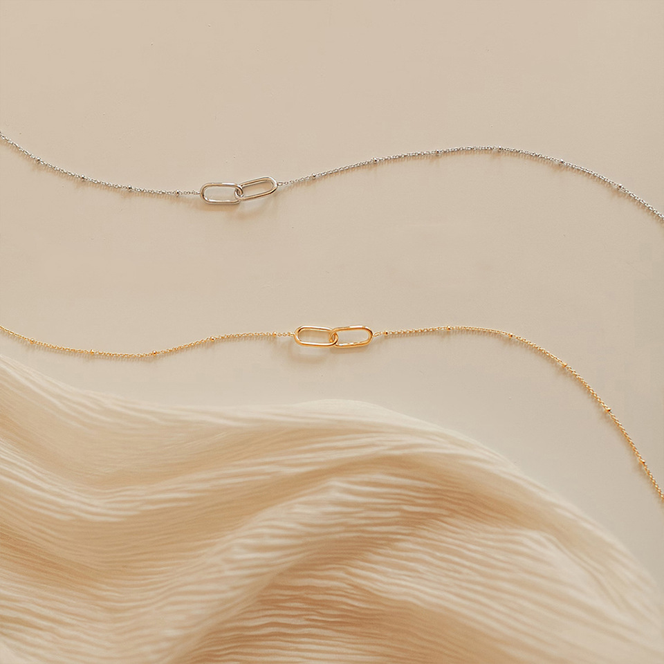 Minimalist Geometric Necklace for Women 3