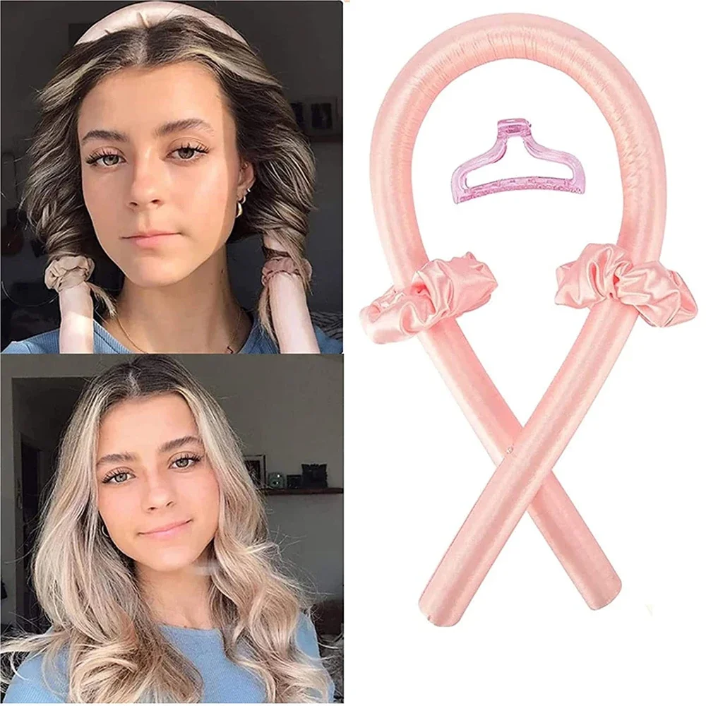 Heatless Silk Curling Headband 3