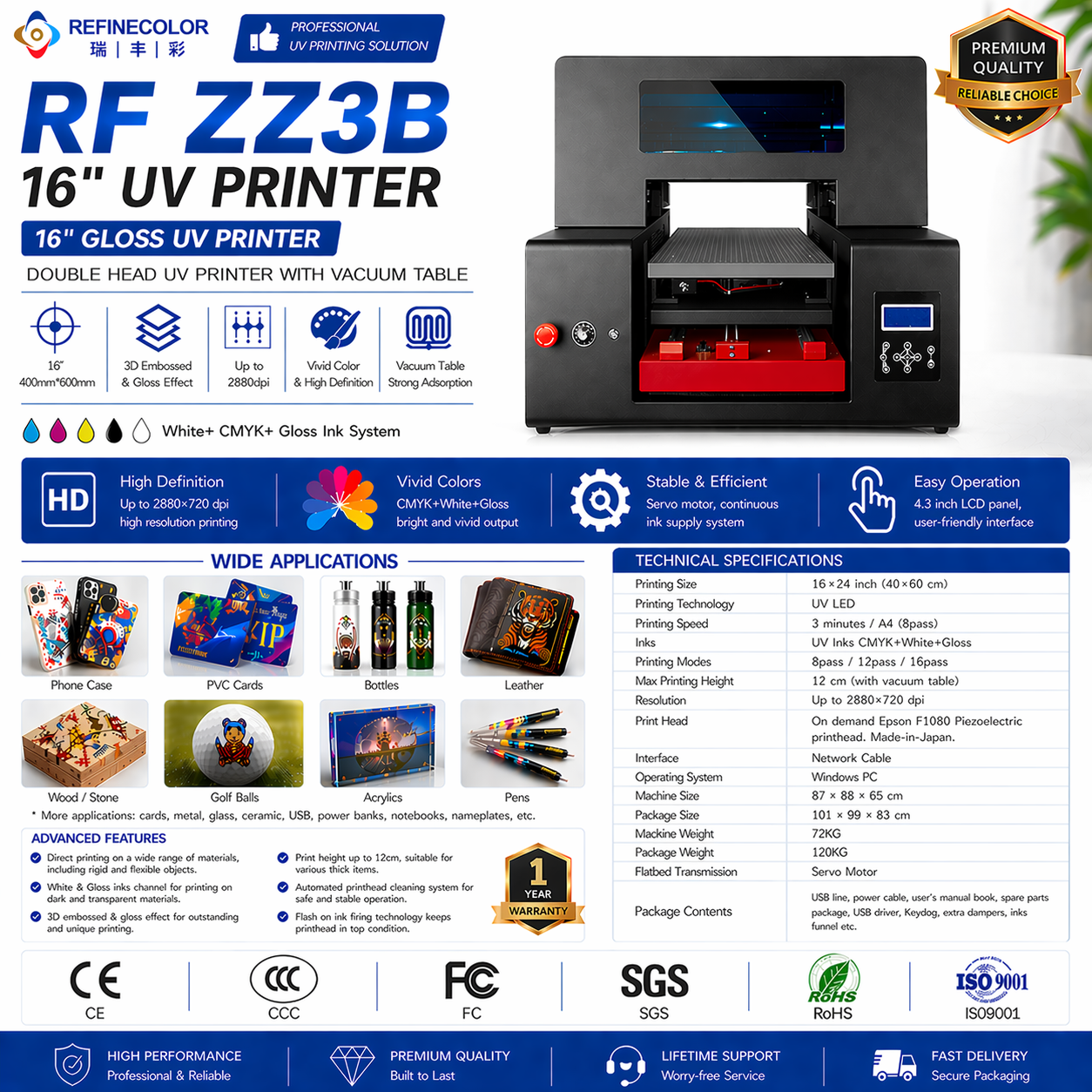 A2 UV DTF Flatbed Printer for Phone Cases 2