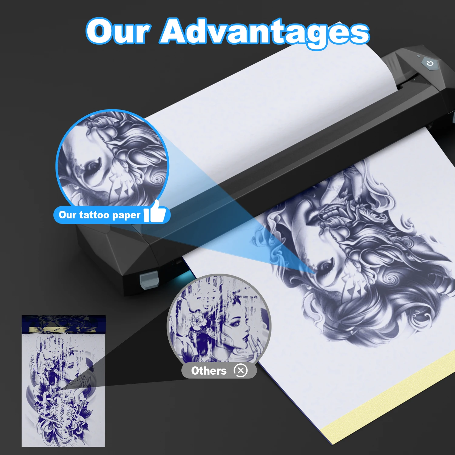 Thermal Tattoo Transfer Paper A4 2