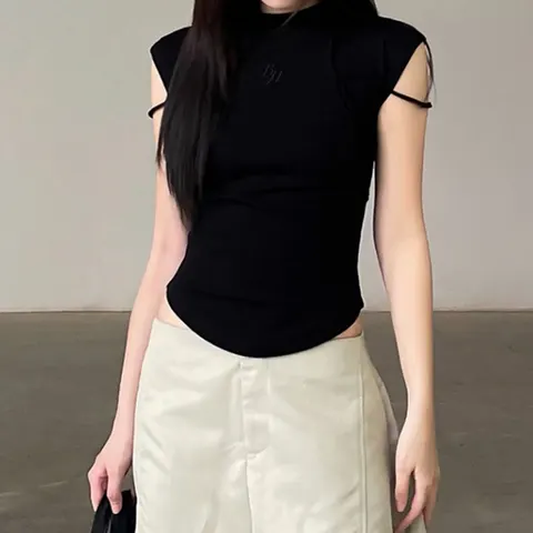 Top With Irregular Hem