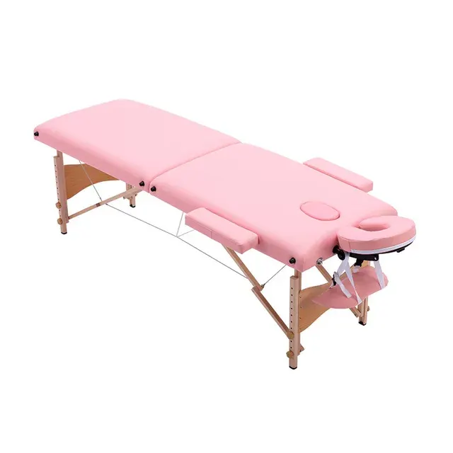 Heavy Duty Folding Massage Bed Portable Wooden Physiotherapy 2