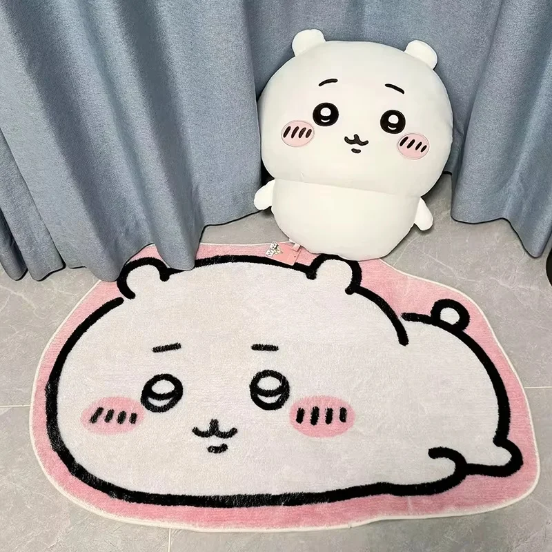@Kawaii Cartoon Teppich Anime Hachiware Usagi Plüsch Bodenmatte 3