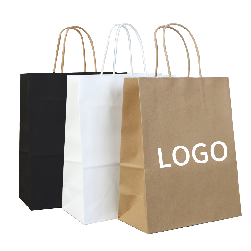 Disposable Paper Food Bag in Three Colors