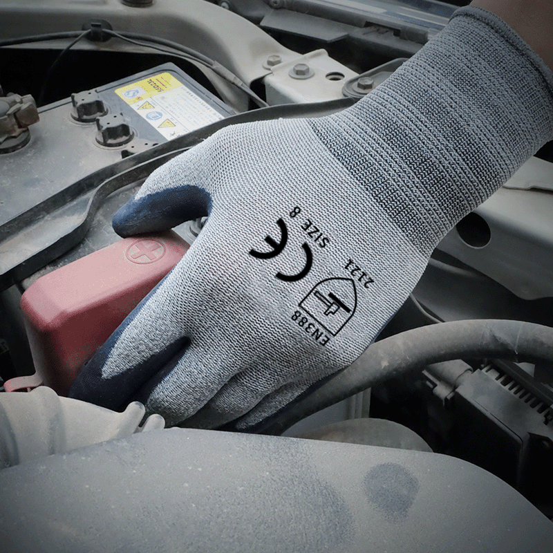 Industrial Safety Gloves Mechanics Duty Waterproof Work Heat 4