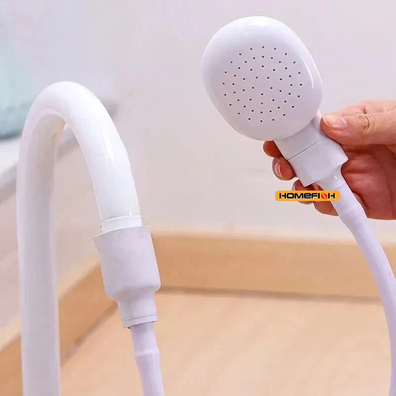 Multifunktionaler Wasserhahn-Sprinkler – Duschkopf-Verlängerung mit Ablauffilter und Schlauch 3