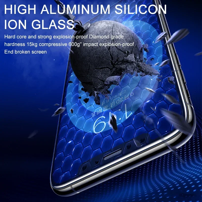 3-teiliger Glasschutz-Handycase für iPhone 17 Air 16 15 4