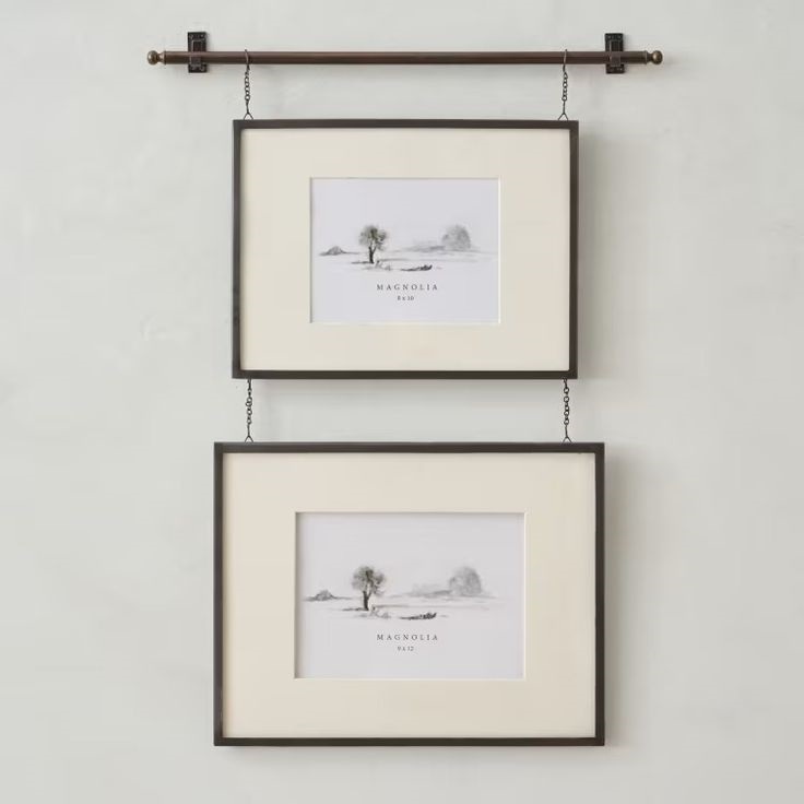 Vintage Hanging Photo Frame with Metal Chain 4