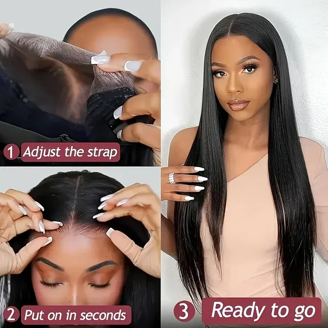 Glueless HD Lace Front Human Hair Wig 2