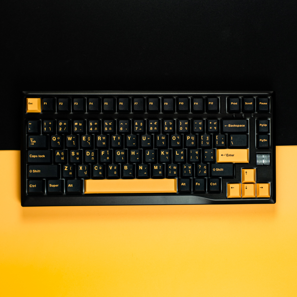 Mechanical Keyboard AF820 82 Keys Wireless USB Swappable 2
