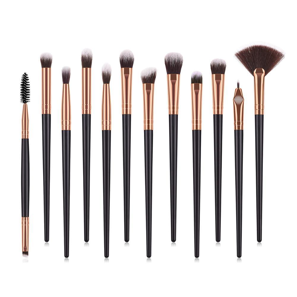 12 Piece Makeup Brush Set 4