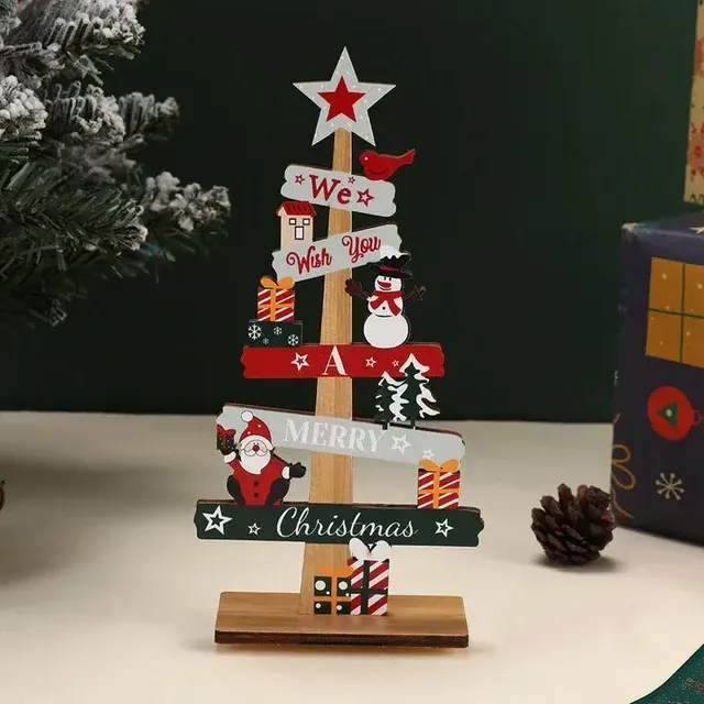 Wooden Christmas Ornament 3