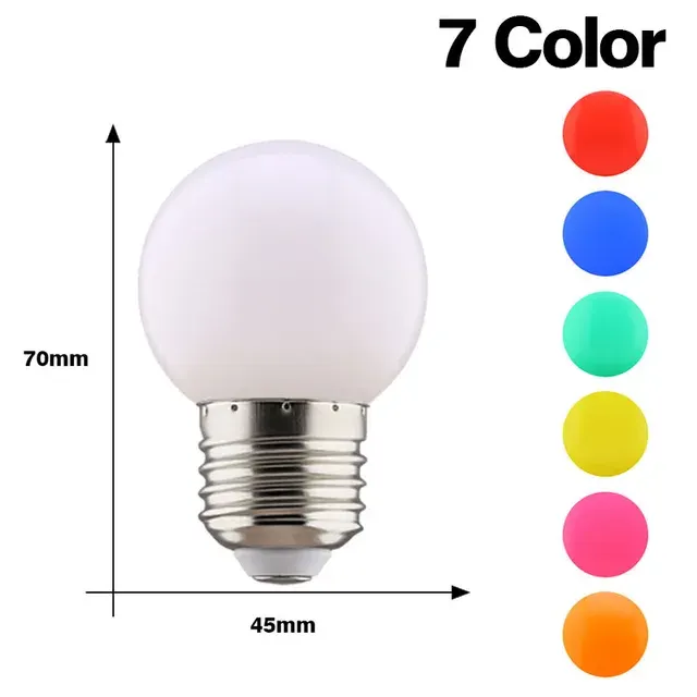 Colorful LED Light Bulb 2