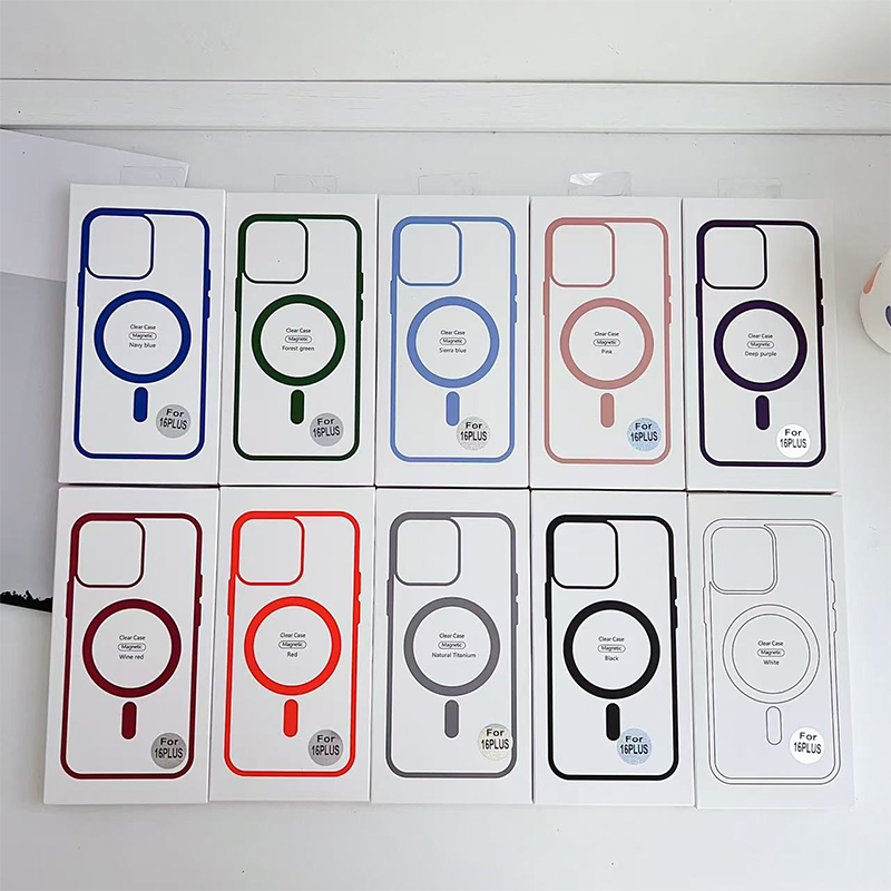 Clear Acrylic Magnetic Phone Case 2