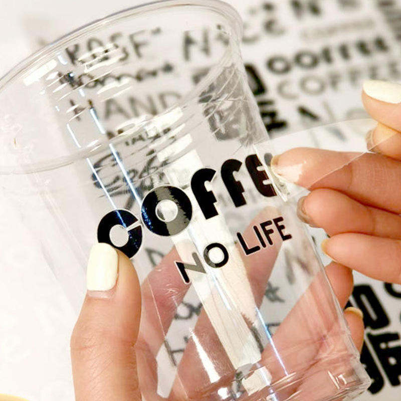 3D DTF Embossed UV Transfer Packaging Labels Printed 2