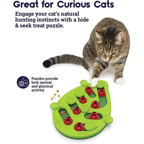Katzen-Futterpuzzle