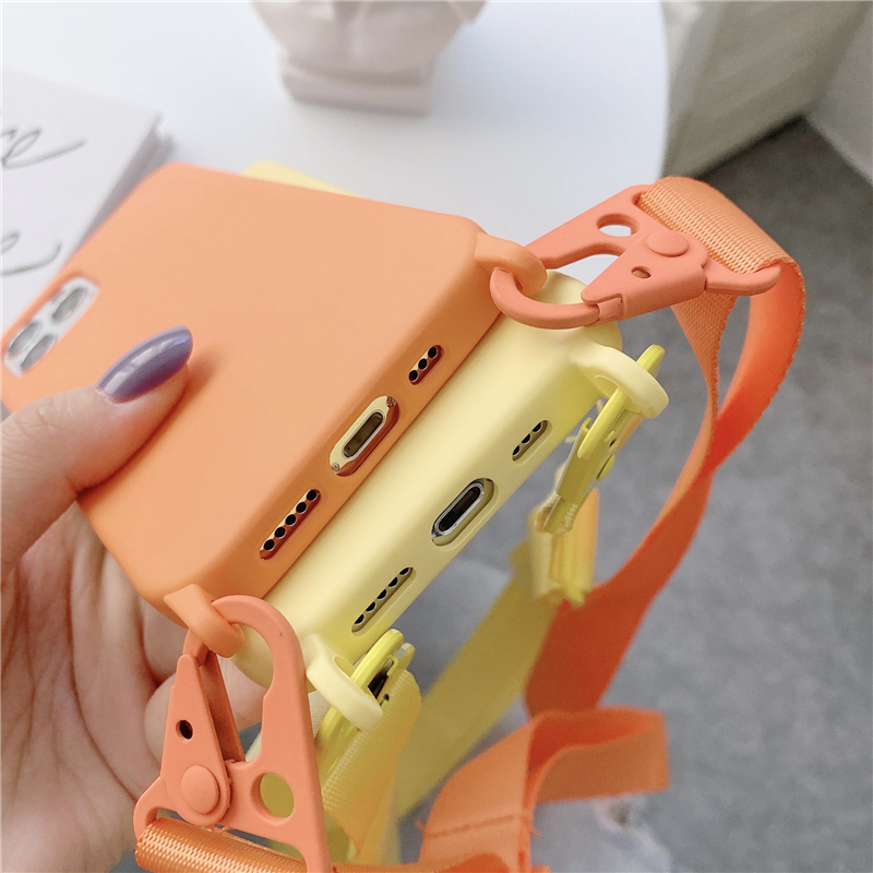 Silicone Phone Case with Crossbody Strap 2