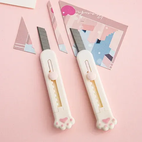 Katzenpfoten-Cutter, Mini-Bastelmesser für Papier
