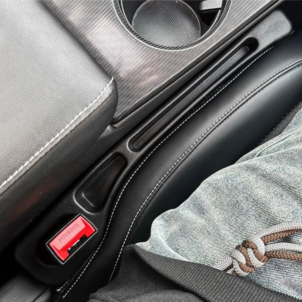 2Pcs Auto Sitz Lücke Füllstoff Spalt Lagerung Box 4