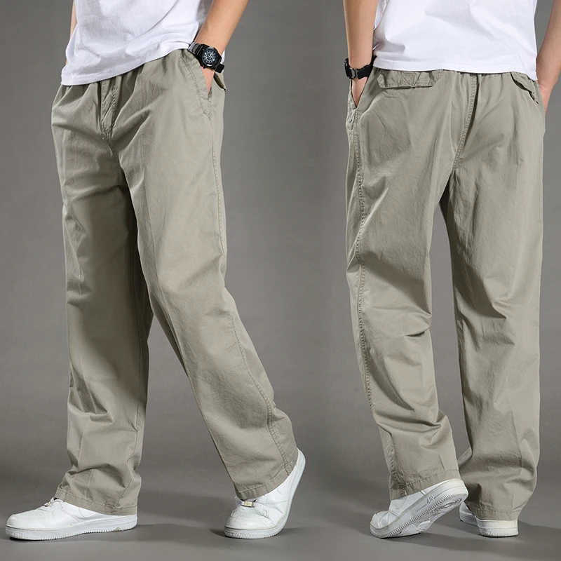 Breathable Cargo Trousers for Men, Plus Size 4